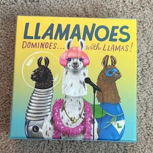 Llamanoes Dominoes Game with Llamas